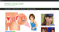 Desktop Screenshot of holisticlivingcoach.com